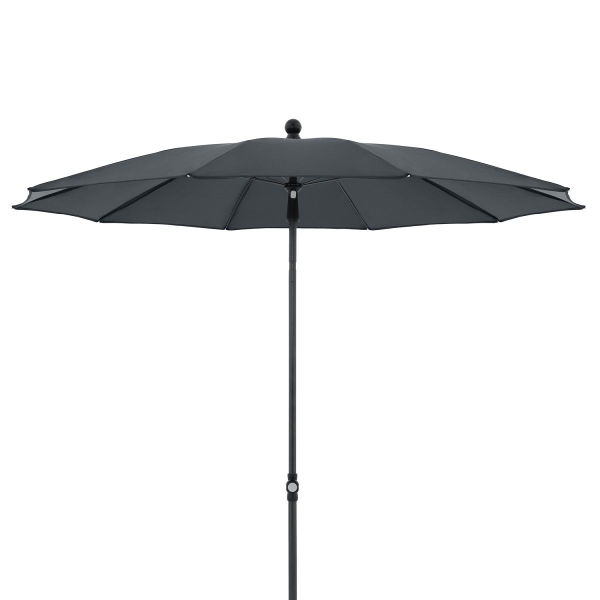 Doppler Gastro Sonnenschirm Waterproof Rund; 200x226 cm (ØxH); anthrazit