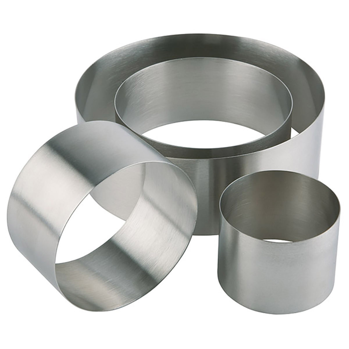 APS Schaumspeisering, Edelstahl 12x4.5 cm (ØxH); silber; rund