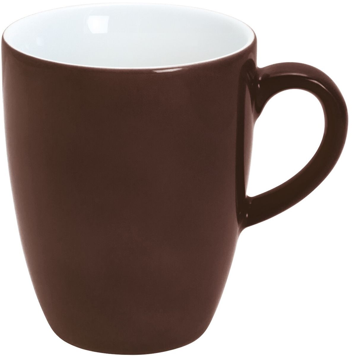 Kahla Macchiatobecher Pronto Colore 306 ml, 8x9.5 cm (ØxH); cocabraun; rund; 6 Stück / Pack