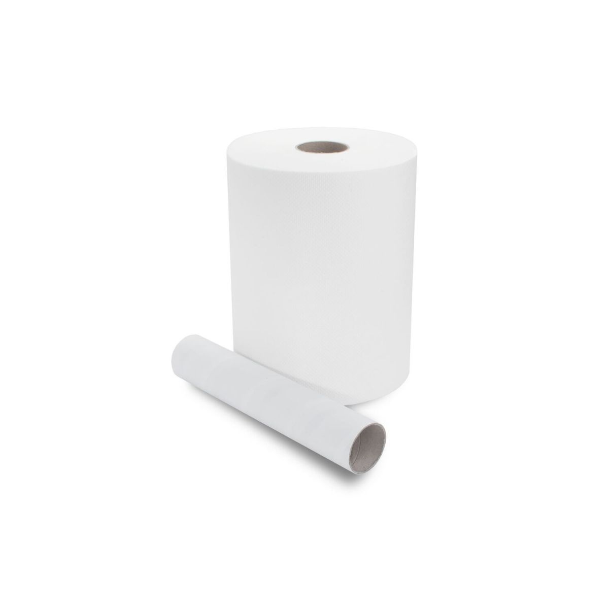 Plock Handtuchrolle, 2-lagig, hochweiß 24x19 cm (BxØ); weiß; 6 Stück / Pack