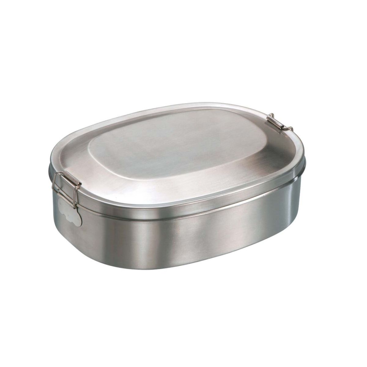 memo Edelstahl Proviantdose 0,9 l; 900 ml, 18x5 cm (BxH); silber; oval