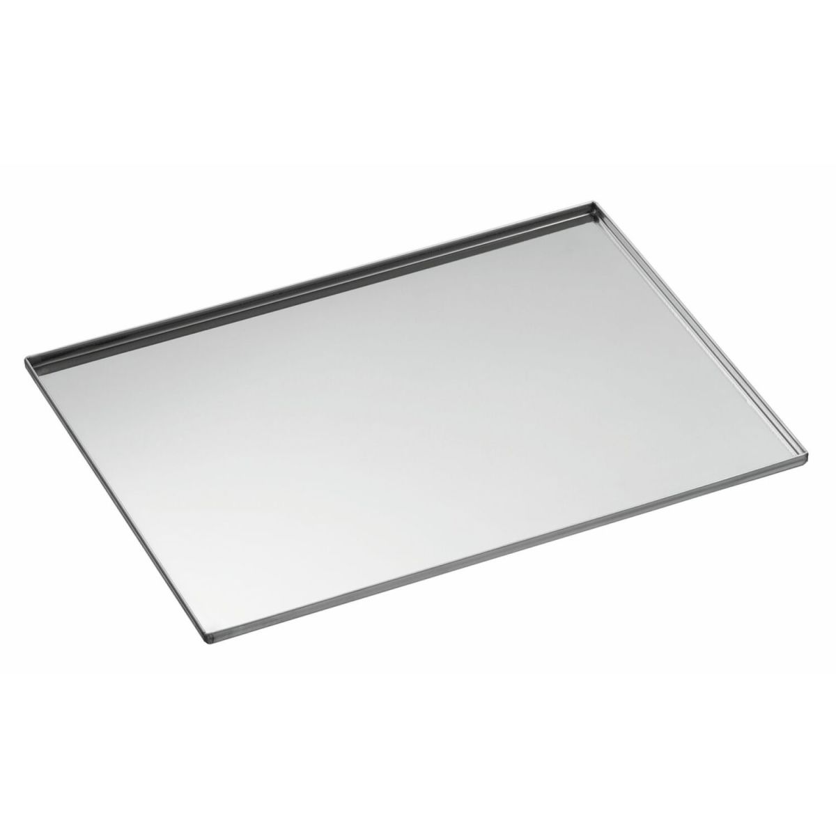 Bartscher Backblech 433x333-ST Edelstahl 43.3x1x33.3 cm (BxHxT); silber; rechteckig