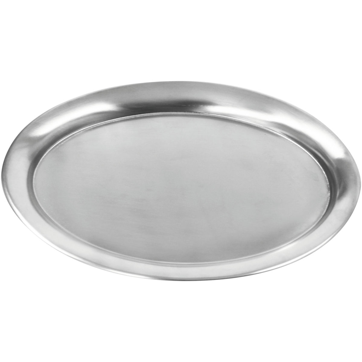 Schneider Serviertablett matt 19.5x26.5 cm (LxB); edelstahl; oval