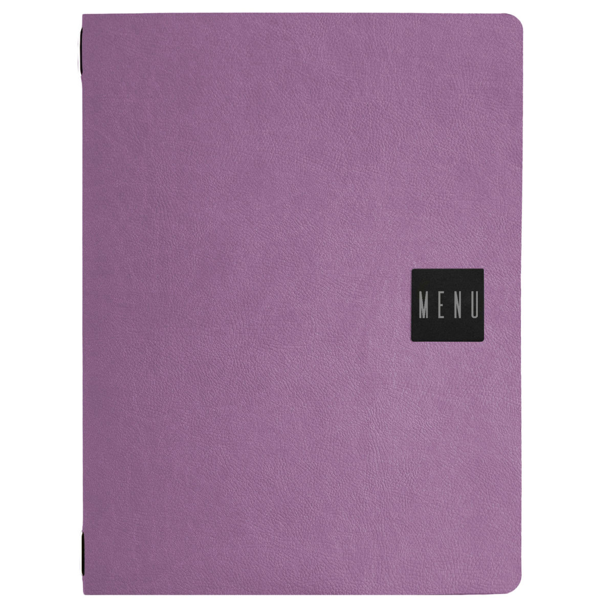 STIL CASA Stil casa, 12-teiliges Menükarten-Set A4, Polyurethan, drei Innenumschläge aus Kunststoff, elastischer Umschlaghalter lila; 12 Stück / Pack