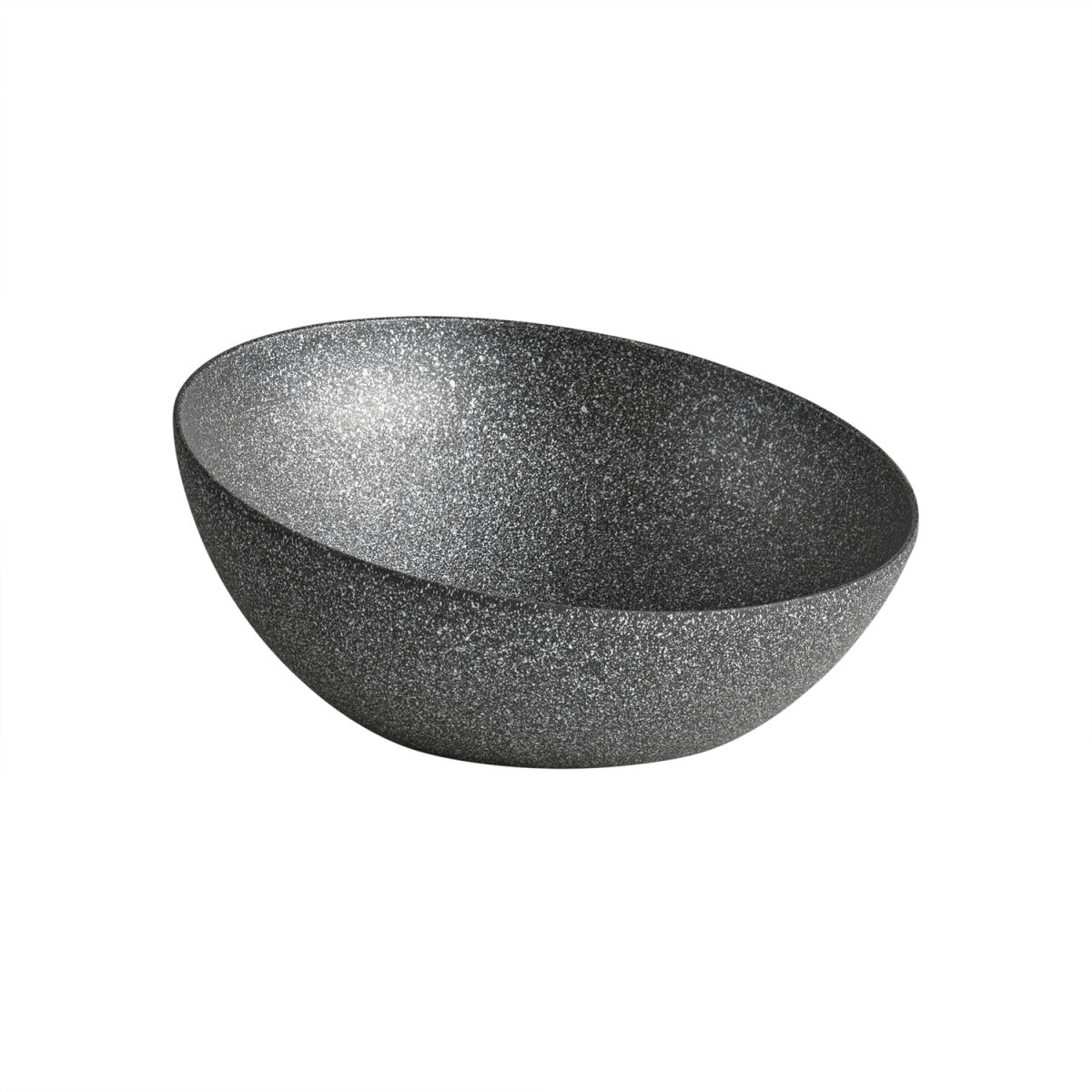 APS Schale FROSTFIRE, Aluminium, Antihaftbeschichtung, rund; 3000 ml, 32.5x32.5x32.5x14 cm (LxBxØxH); schwarz/silber