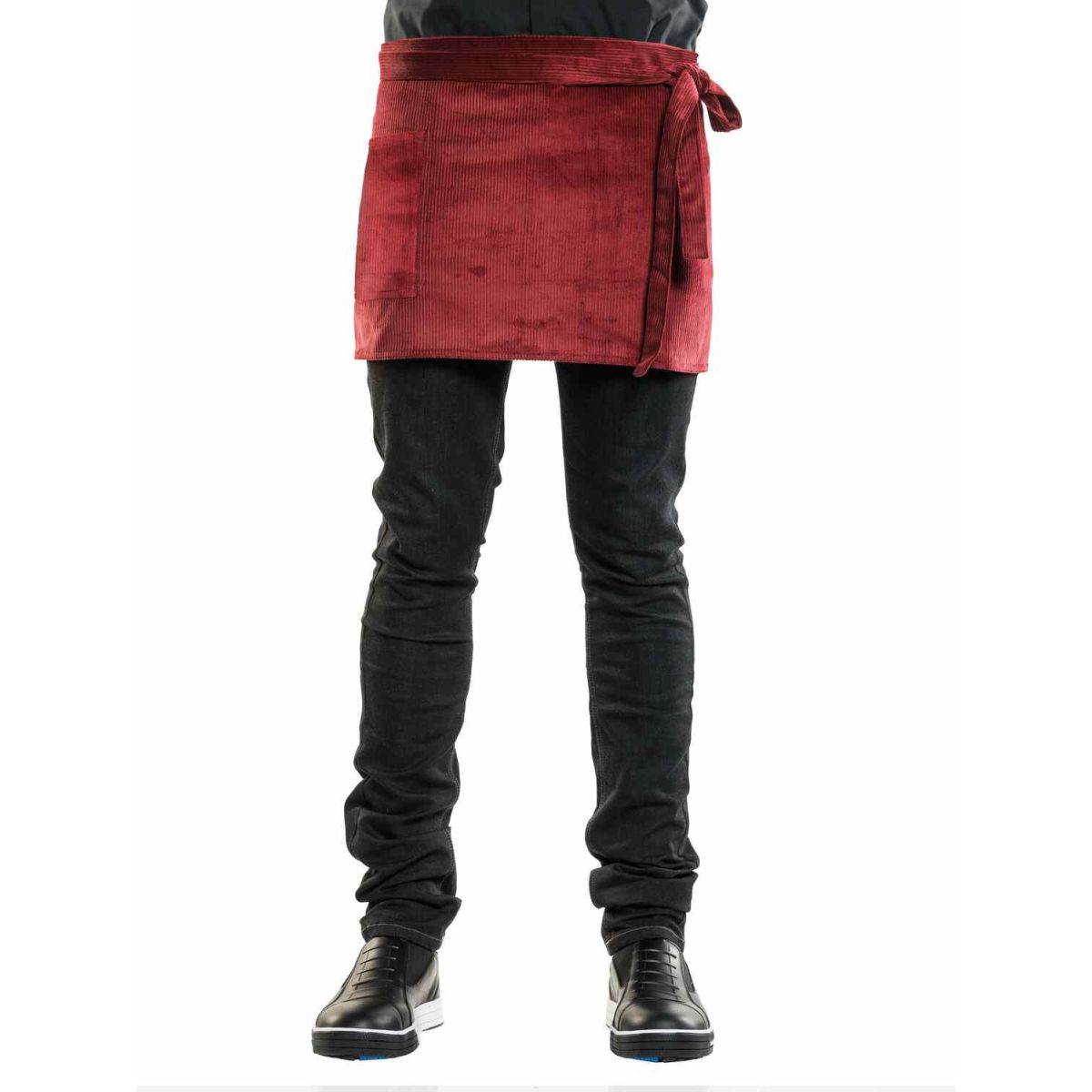 Chaud Devant Bistroschürze Red Velvet W80–L45 45x80 cm (LxB); rot