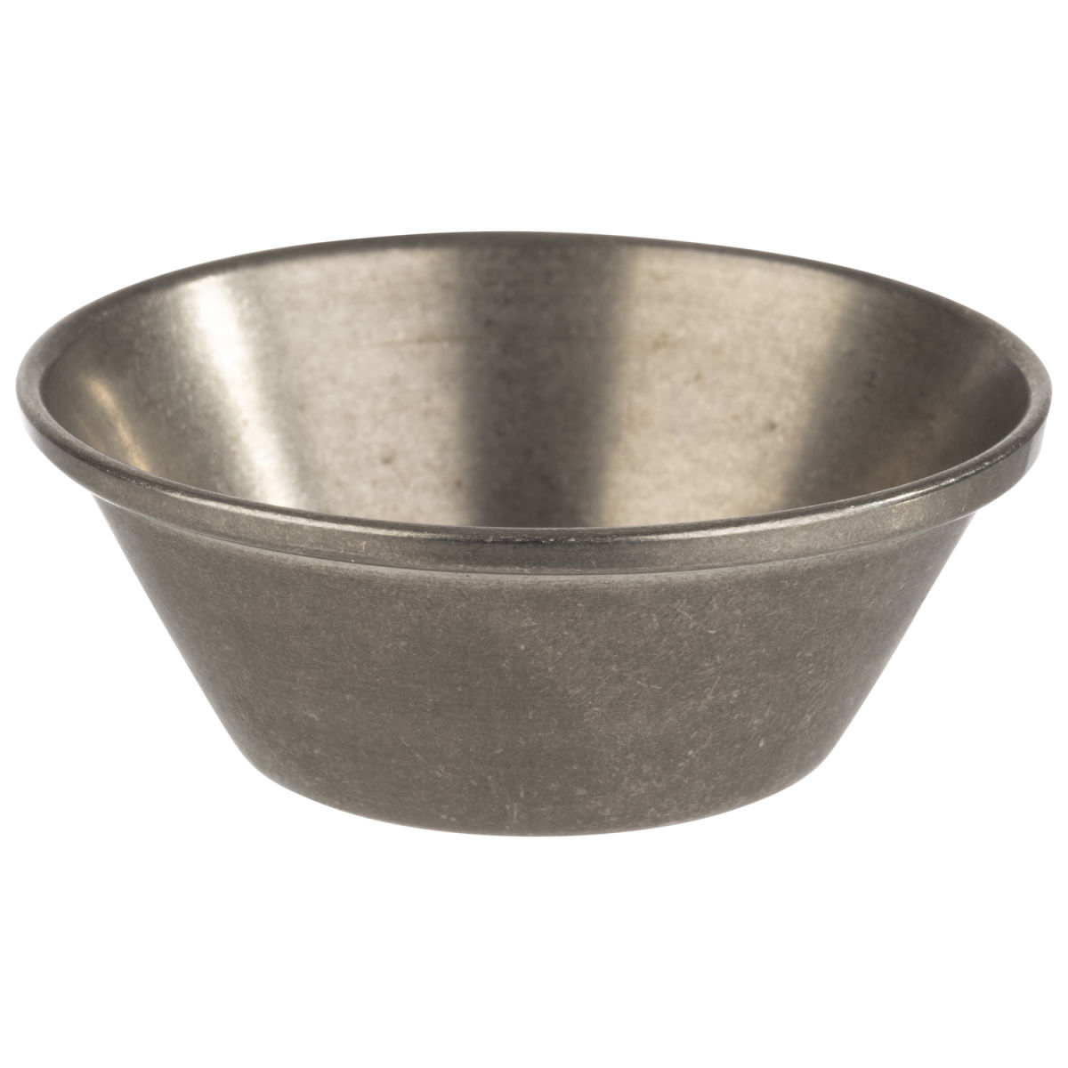 APS Dipschälchen, 6er-Set, Edelstahl 40 ml, 6x6x2.5 cm (LxBxH); silber