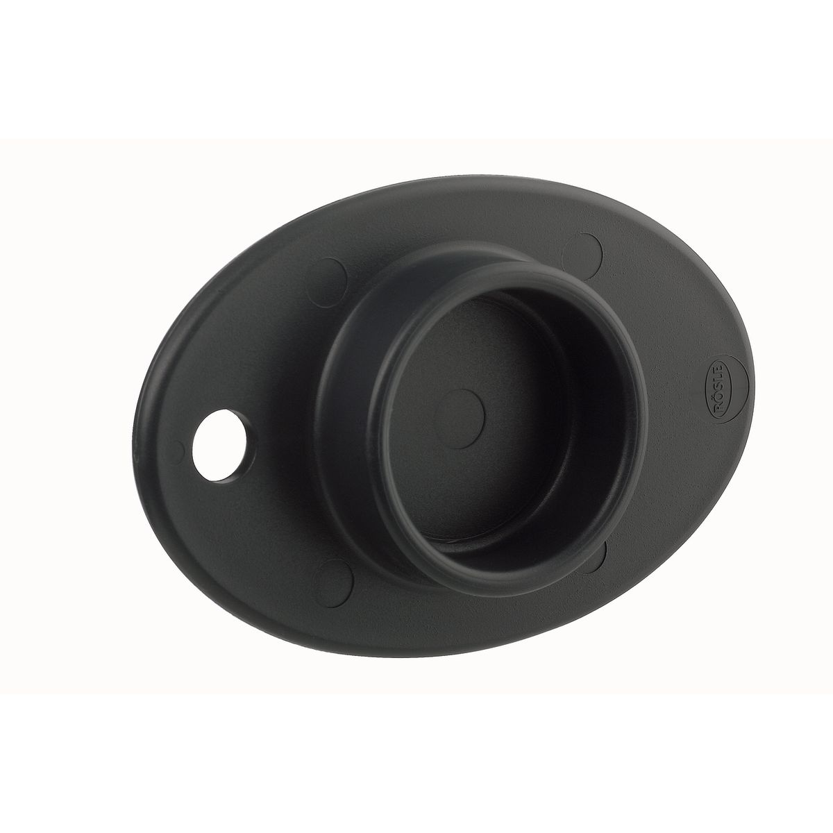 RÖSLE Restehalter für Reiben + Hobel 12x8x2.2 cm (LxBxH); schwarz