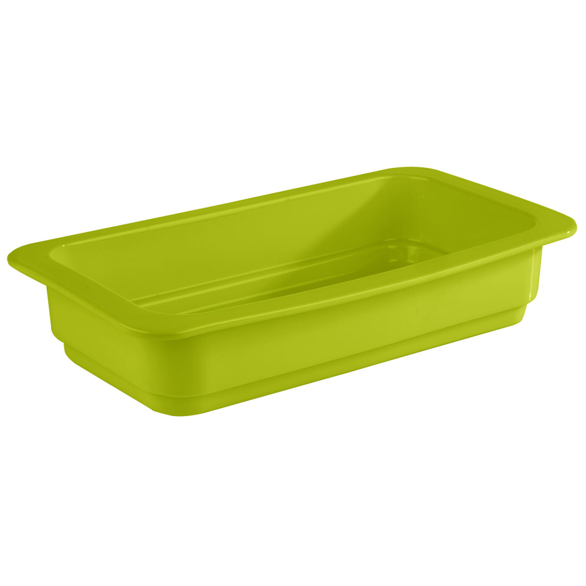 APS GN 1/3 Behälter, Porzellan GN 1/3, 2 l, 32.5x17.6x6 cm (LxBxT); grün