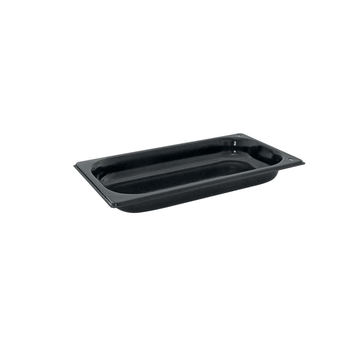 Schneider Backblech GN 1/2 GN 1/3, 32.5x17.6x4 cm (LxBxH); schwarz; rechteckig