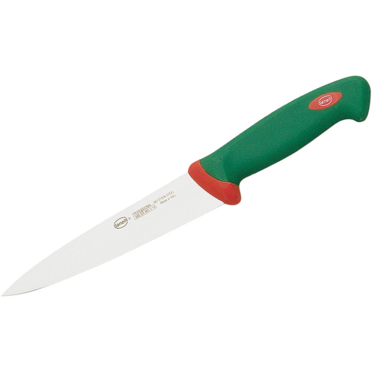 Sanelli Stechmesser, ergonomischer Griff 17 cm (L); grün