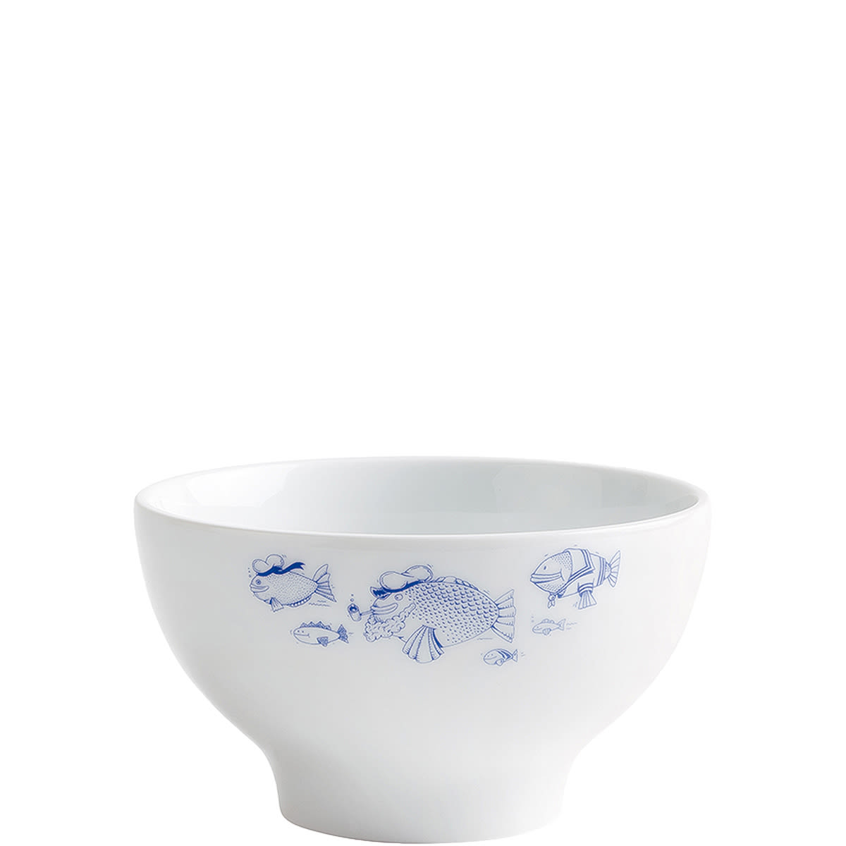 Kahla Bowl Ahoi Marie Fische 490 ml, 13.7x7.9 cm (ØxH); blau; 6 Stück / Pack