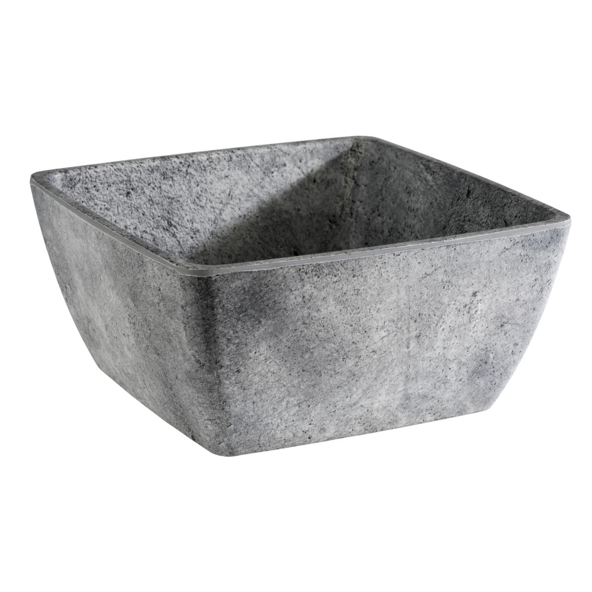 APS Schale CONCRA, Melamin, eckig 1500 ml, 19x19x9 cm (LxBxH); grau; quadratisch