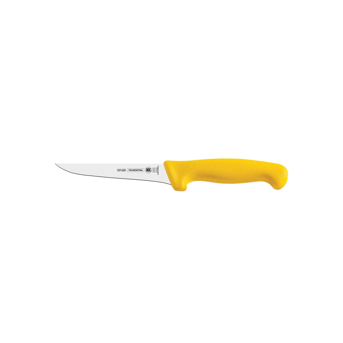 TRAMONTINA Ausbeinmesser Profissional Klingenlänge 13 cm, 27.7 cm (L); silber/gelb; 2 Stück / Pack
