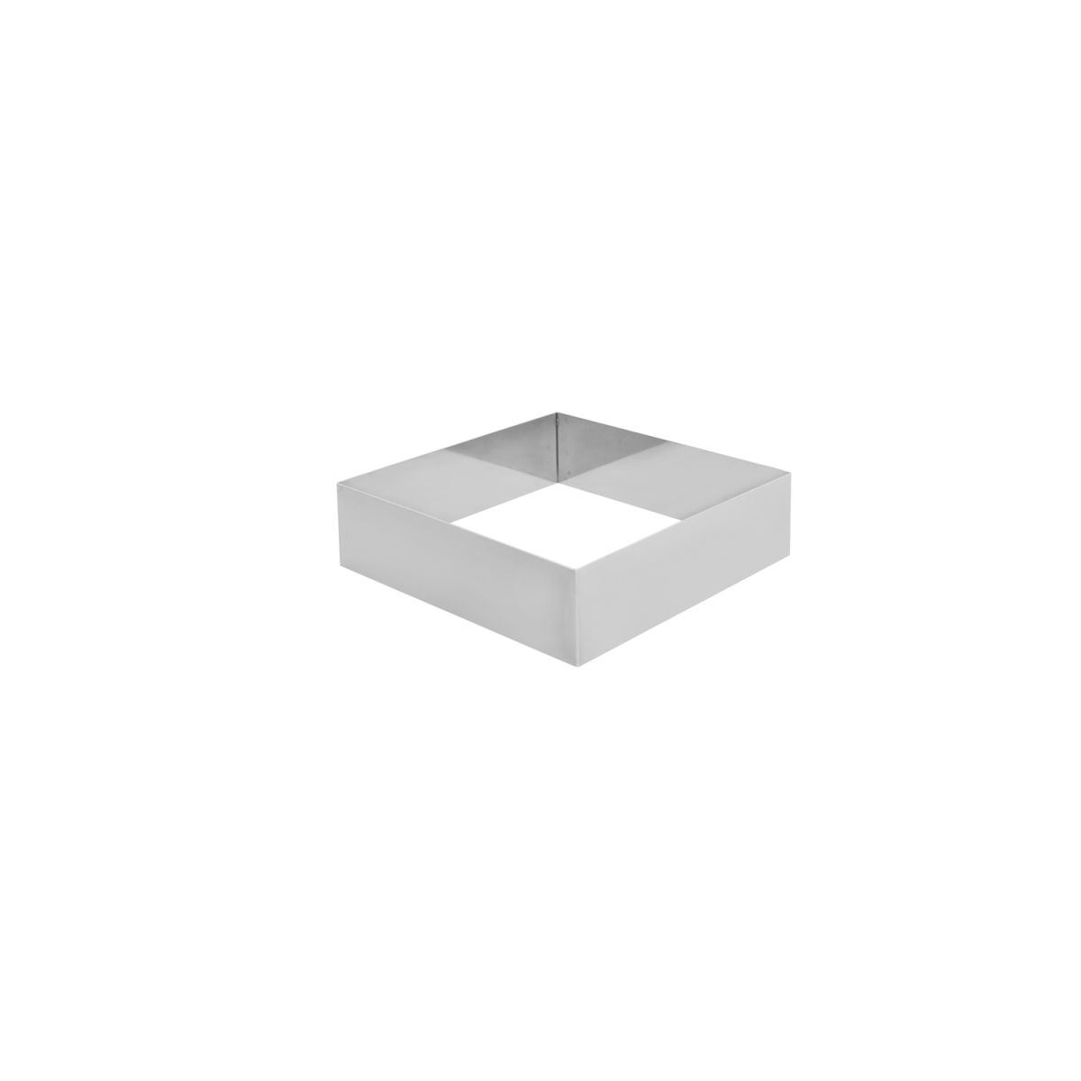 Schneider Schnitten-/Backrahmen Quadrat 18x18x5 cm (LxBxH); edelstahl