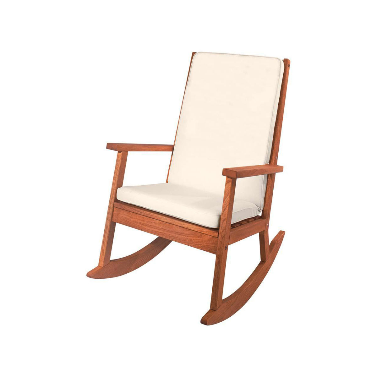 Rondo Auflage für 'Rocker', Bezug aus Polyester 52x122x6 cm (BxLxH); natur