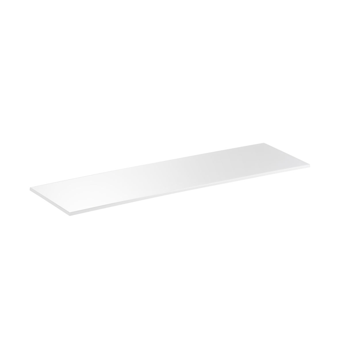 APS GN 2/4 Tablett ZERO, Melamin GN 2/4, 53x16.2x1.5 cm (LxBxH); weiß; rechteckig