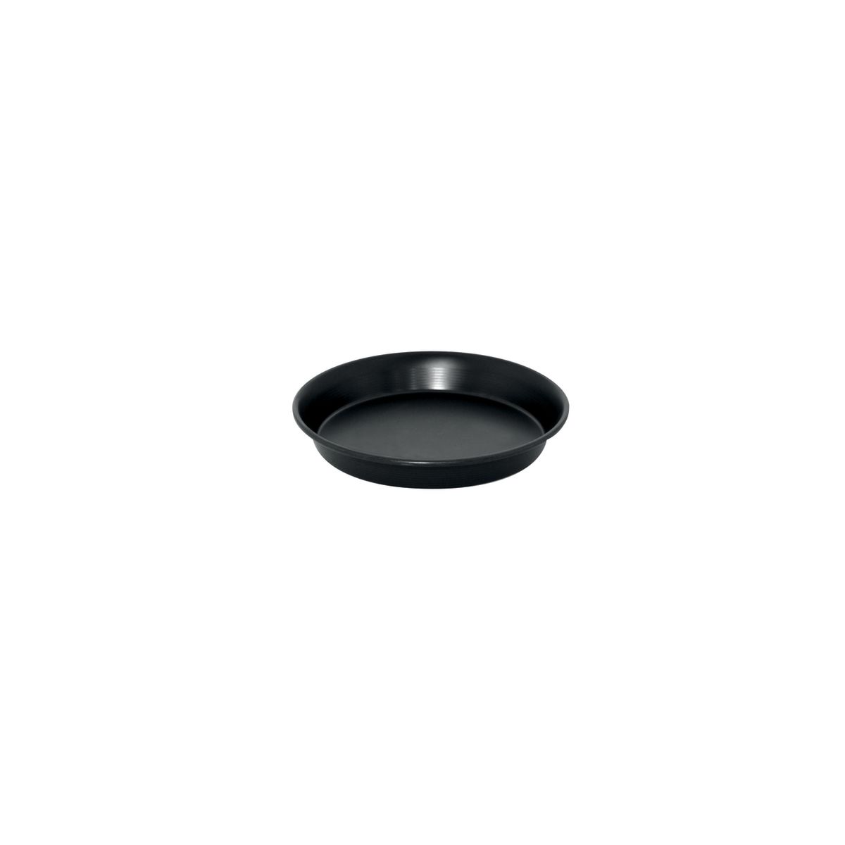 Schneider Pizzablech 2.5x18 cm (HxØ); schwarz; rund
