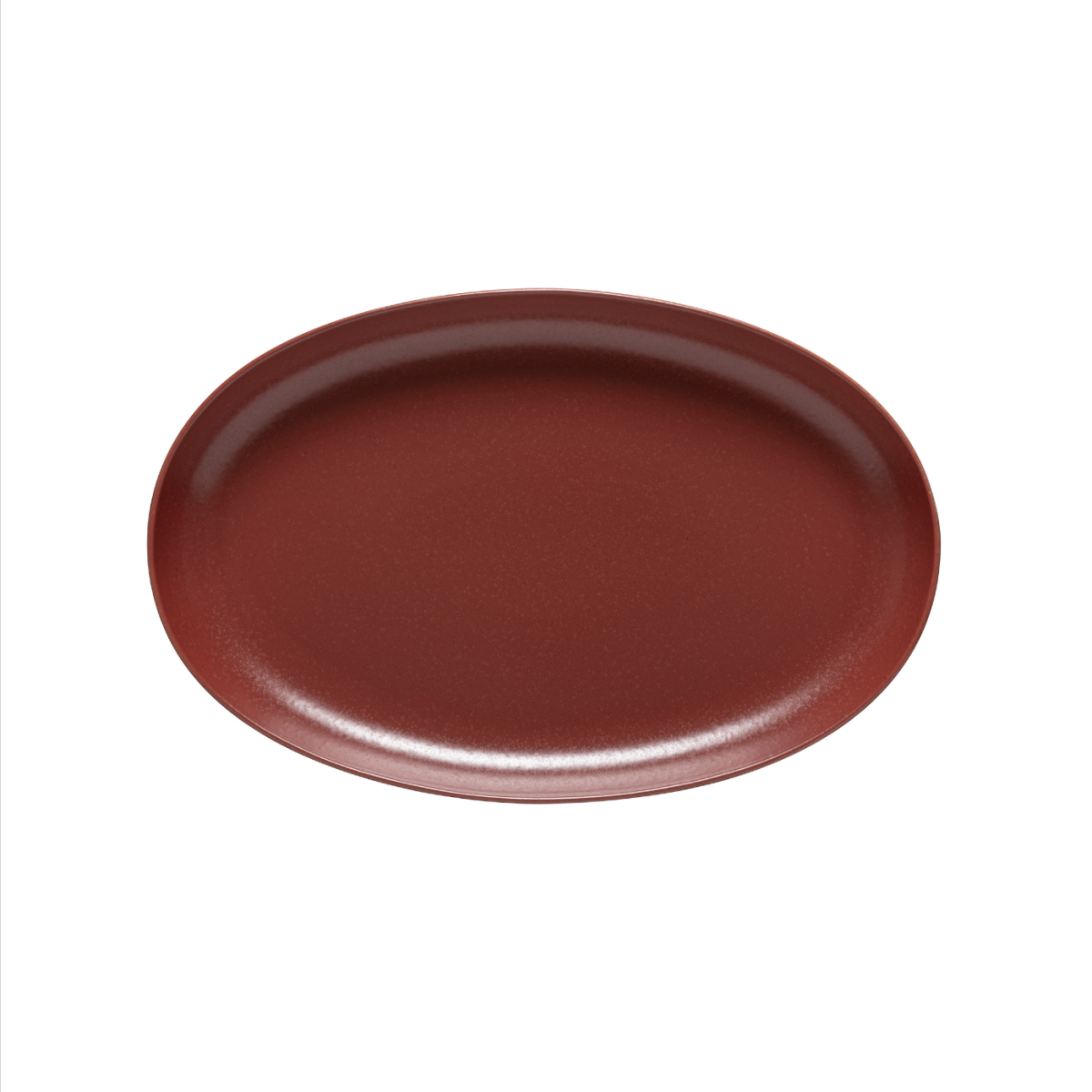 Costa Nova Ovaler Teller Pacifica 32x20.5x3.6 cm (LxBxH); rot; oval; 6 Stück / Pack