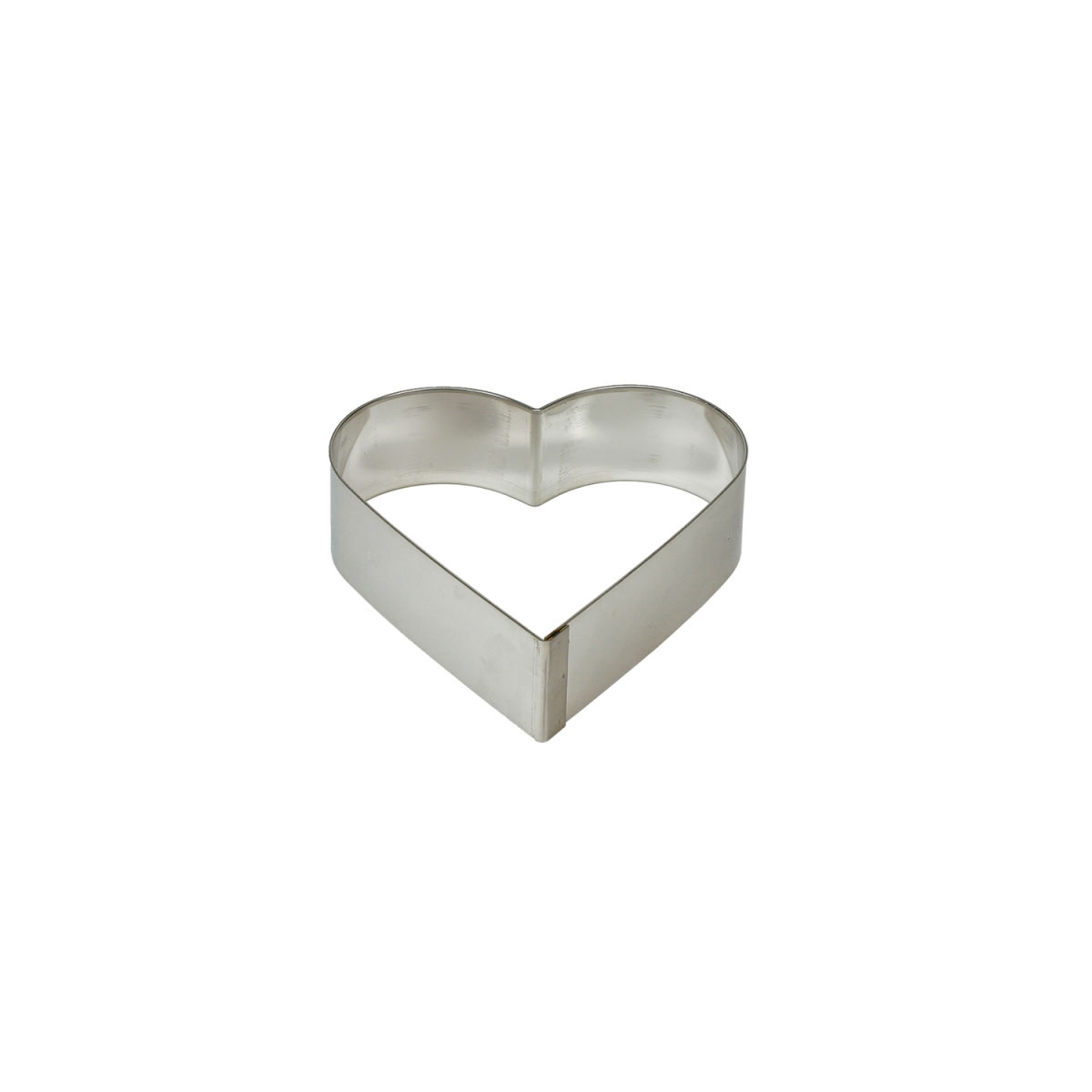 Schneider Tortenring Herz 5x16 cm (HxØ); silber