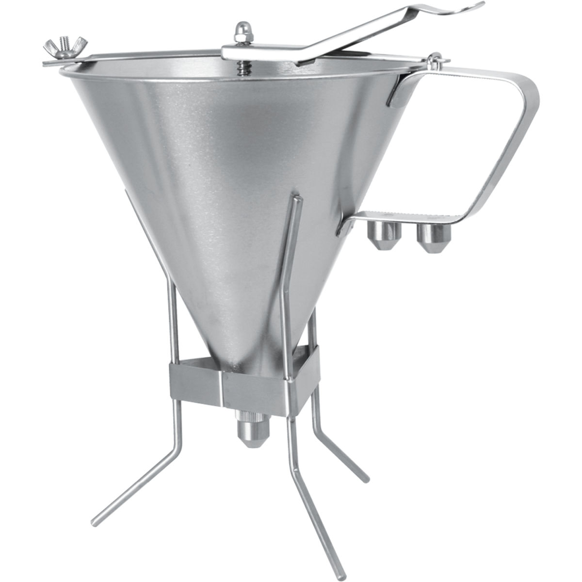 Imbuto dosatore Schneider; 1500 ml, 19x23 cm (ØxH); acciaio inox