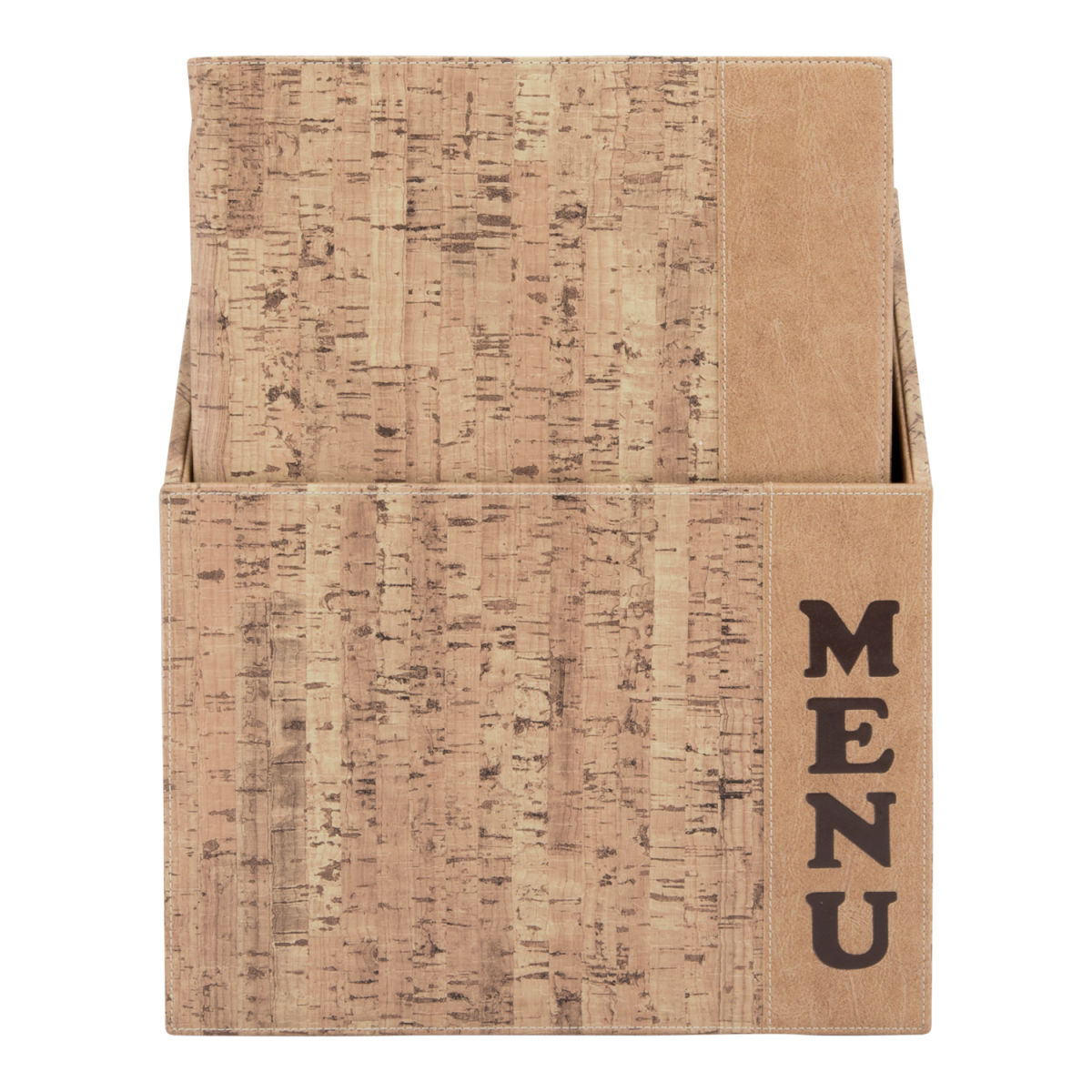 Scatola con 10 Carte A4 Design - Sughero - 4 facciate Securit; 27x35 cm (LxH); beige