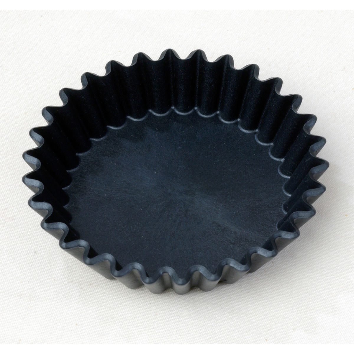 Küchenform 10 cm (Ø); schwarz; rund; 10 Stück / Pack