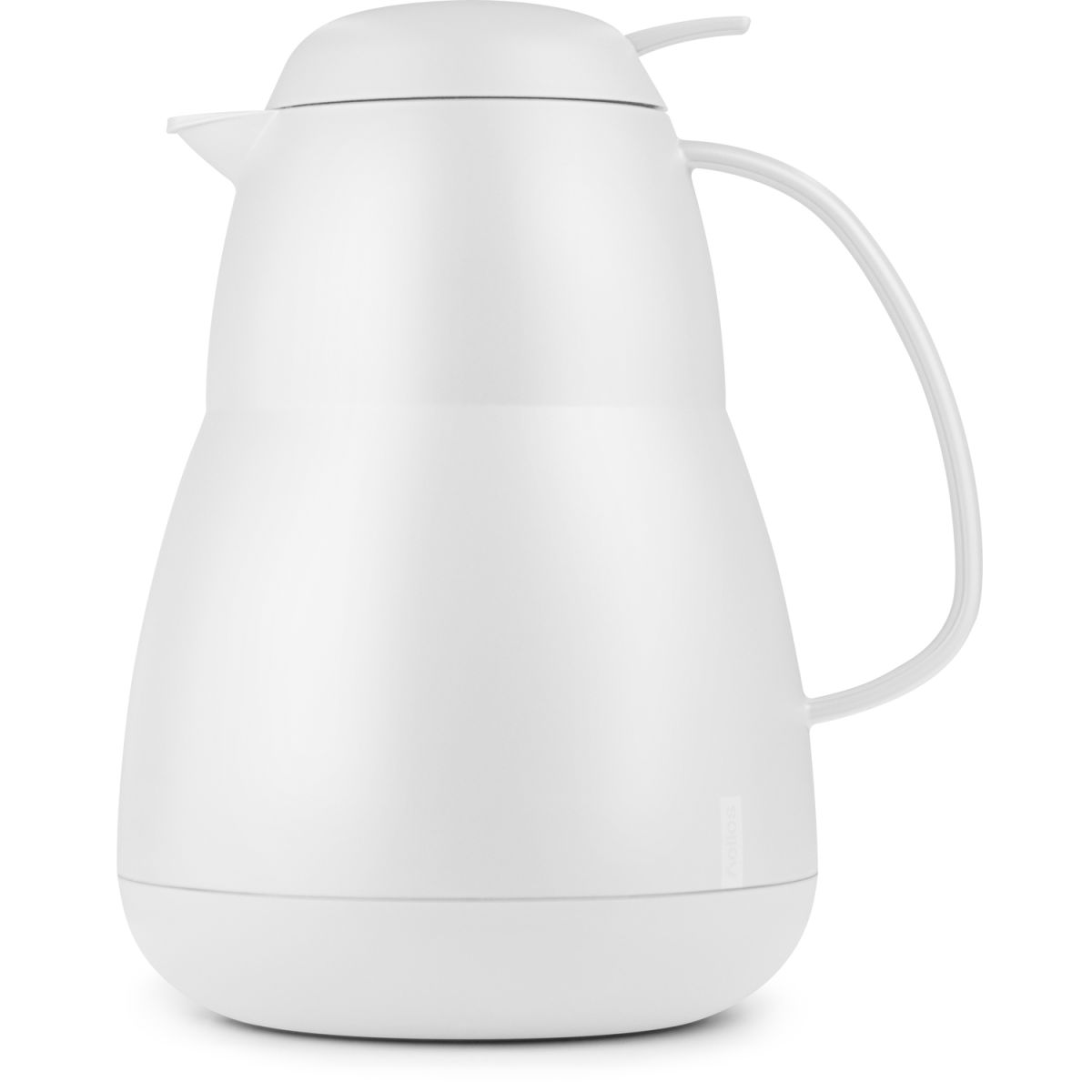 helios Isolierkanne Zeo 1.0l 1 l, 22.5 cm (H); weiß