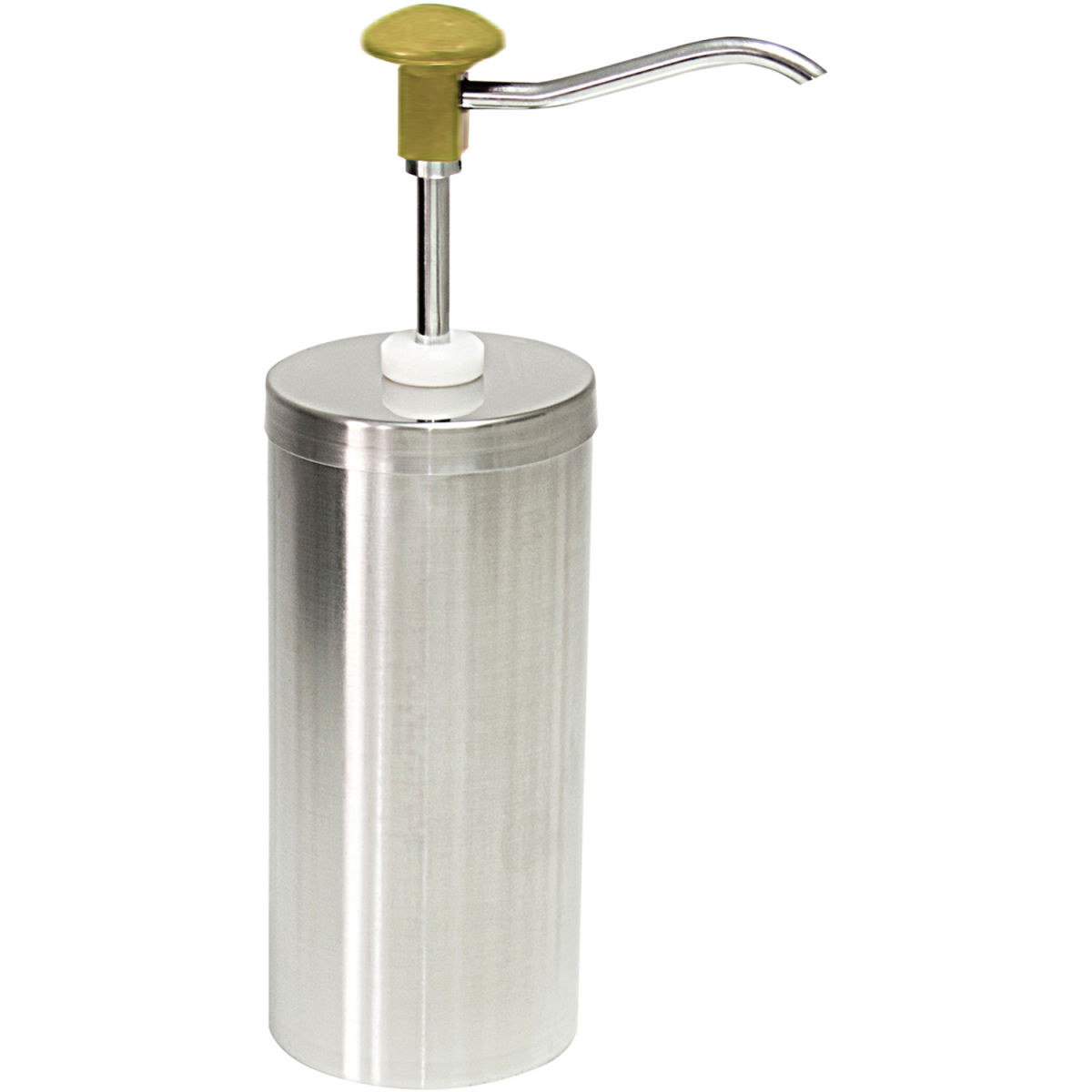 Schneider Druckknopf Dosierspender Materialmix 2000 ml, 12x38 cm (ØxH); gelb