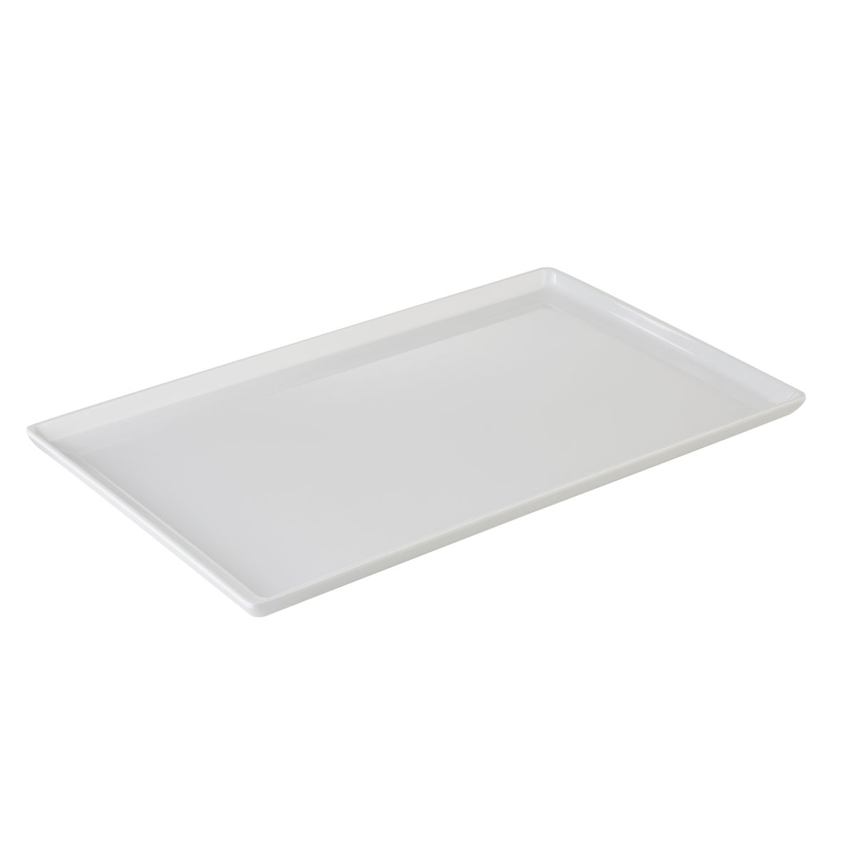 APS Tablett GN 1/1 FLOAT, Melamin; GN 1/1, 53x32.5x3 cm (LxBxH); weiß; rechteckig