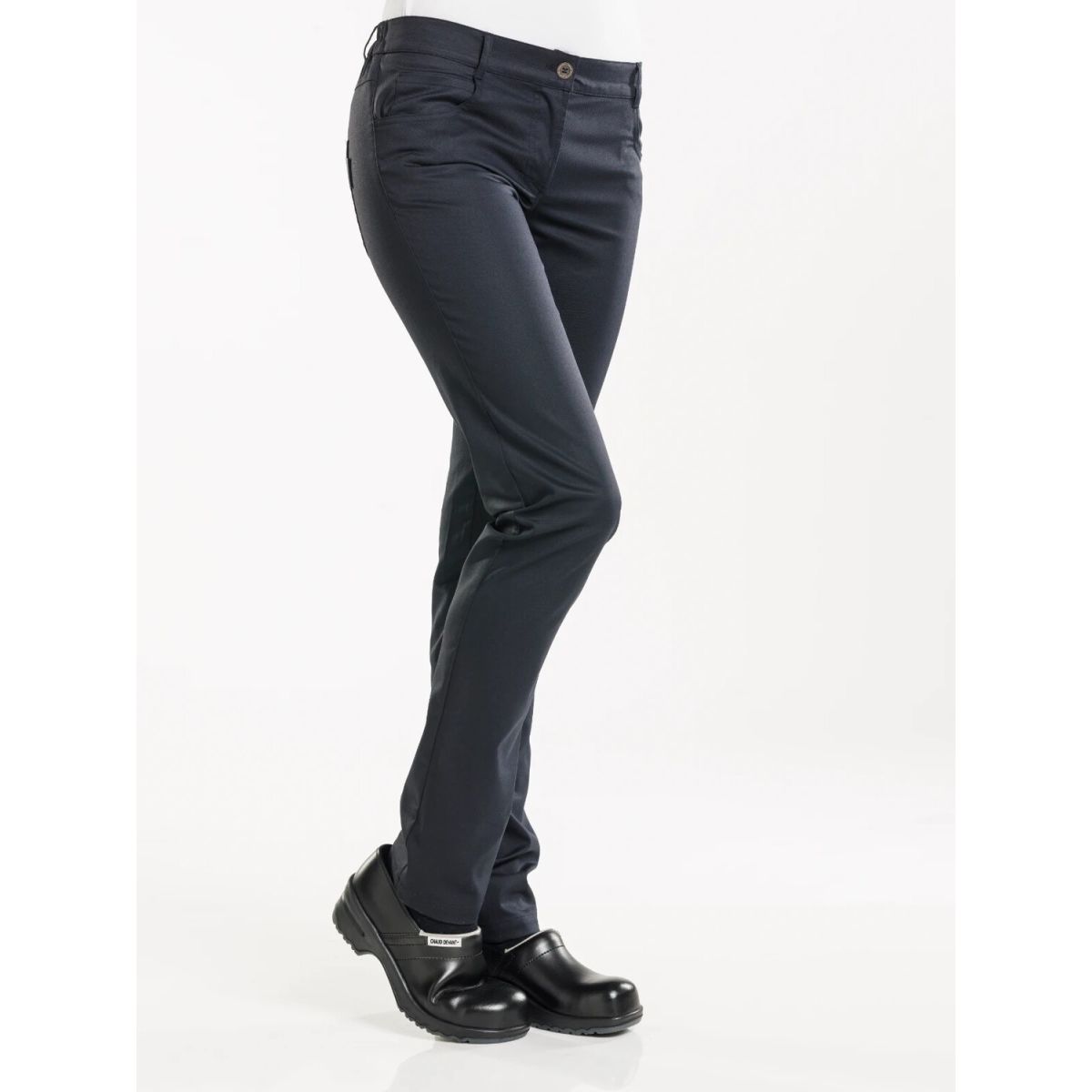 Chaud Devant Kochhose Lady Skinny Black Stretch; Kleidergröße 3XL; schwarz