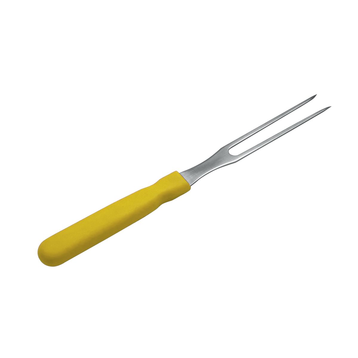 Forchetta per salumi Schneider; 24.5x1.6 cm (LxL); giallo