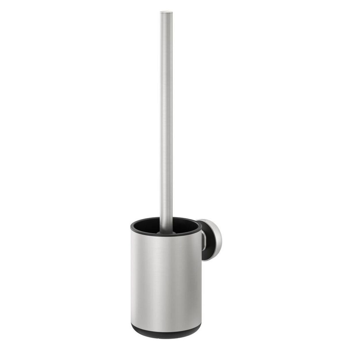 Scopino Cooper con supporto in acciaio inox spazzolato/nero TIGER; 12.1x39.1x12.1 cm (LxHxP); argento/nero