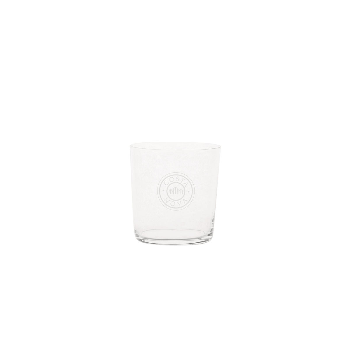 Costa Nova 6 Mittelgroße Becher Nova 370 ml, 9x9 cm (ØxH); transparent; 0.2 l Eichstrich, 12 Stück / Pack