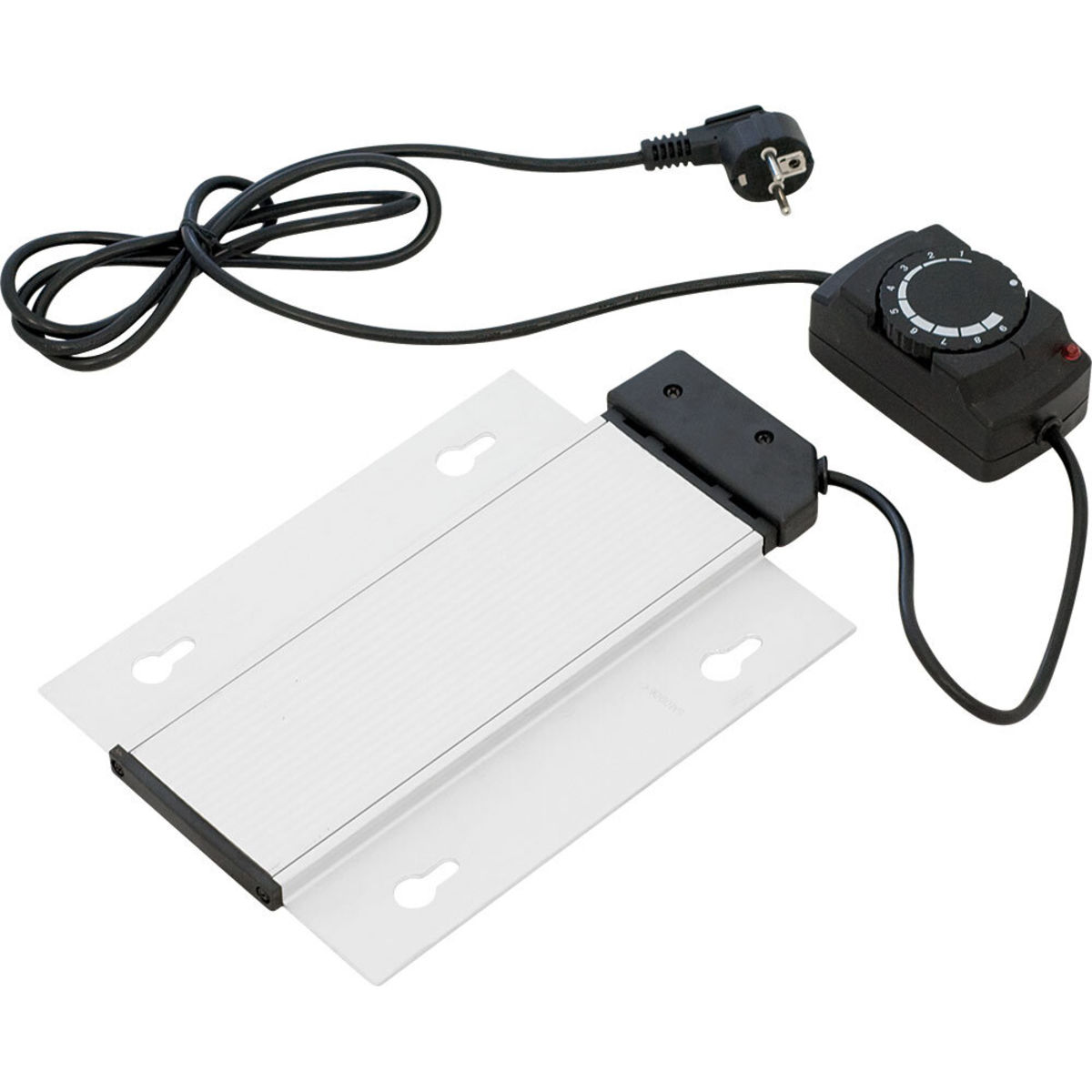 Stalgast Elektro Heizelement, mit Steuerknopf 25x20 cm (BxT); silber