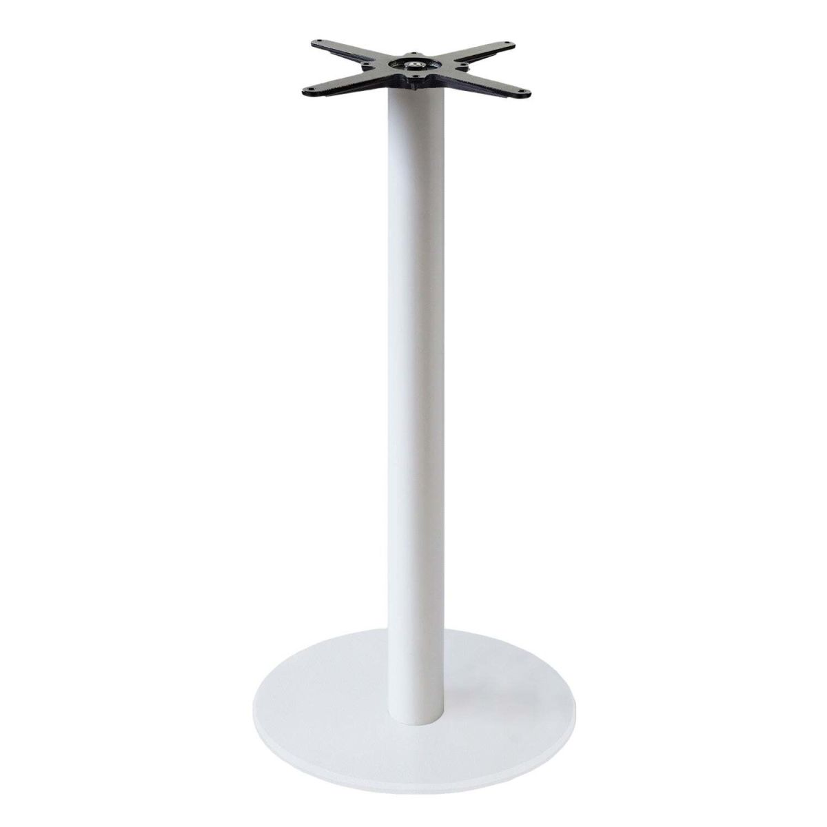 Basetavolo alto Rome RestooTab; 40x40x110 cm (LxLxH); bianco