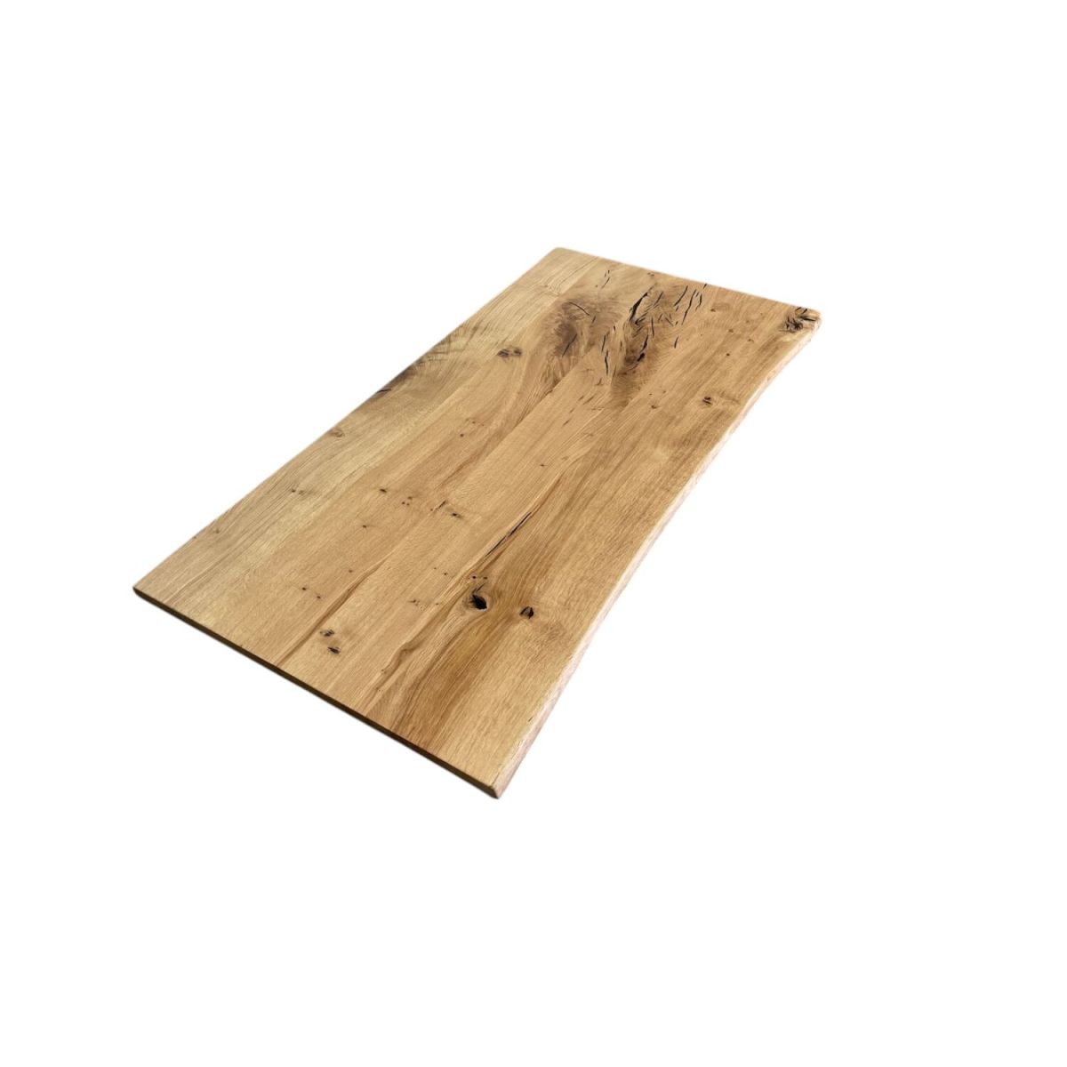 Willeke-Möbel Tischplatte Premium Eiche Vollholz 300x90x4 cm (LxBxH); hellbraun; rechteckig
