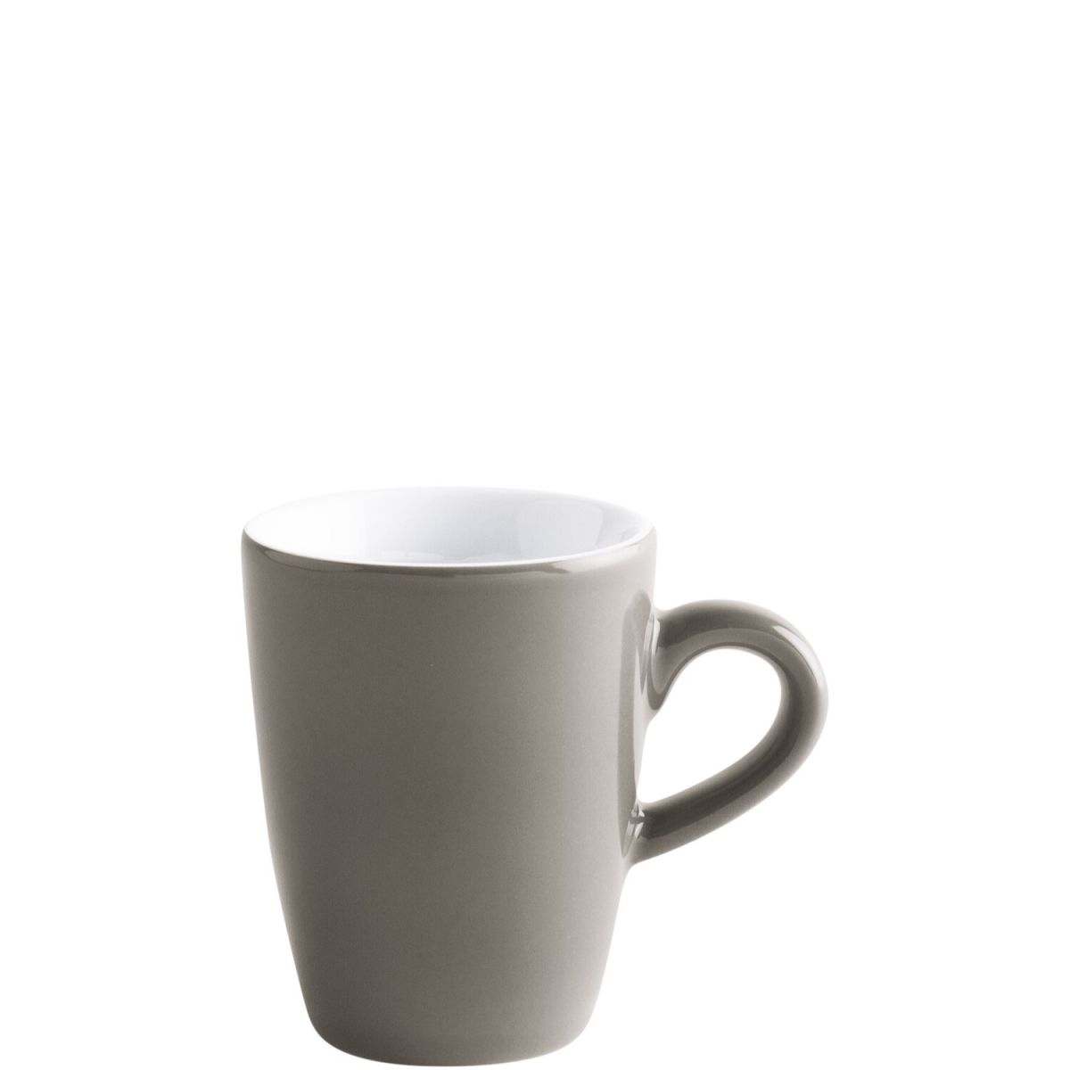 Kahla Espresso-Obertasse Pronto Colore hoch 80 ml, 5.5x7 cm (ØxH); taupe; rund; 6 Stück / Pack