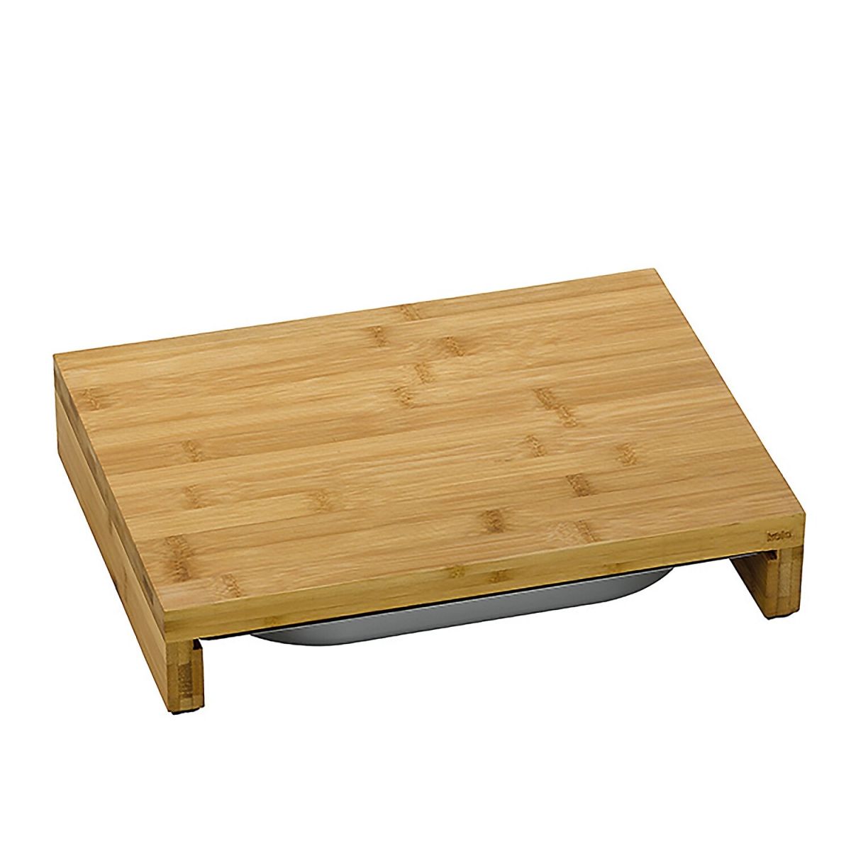kela Schneidebrett Kenina Bambus 2tlg 36x27x7 cm (LxBxH); braun