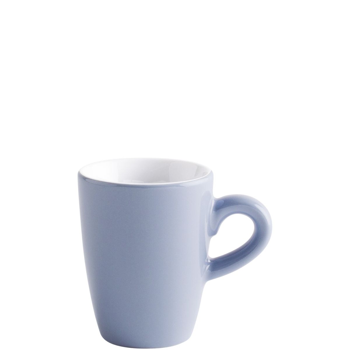 Kahla Espresso-Obertasse Pronto Colore hoch 80 ml, 5.5x7 cm (ØxH); rauchblau; rund; 6 Stück / Pack