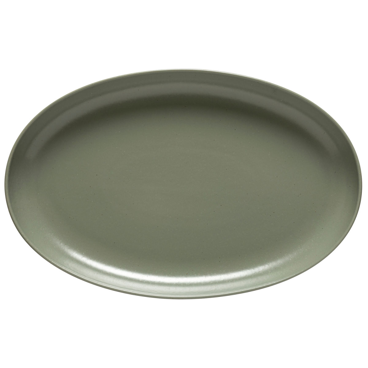 Costa Nova Ovaler Teller Pacifica 40.8x26.3x4.5 cm (LxBxH); grün; oval; 4 Stück / Pack