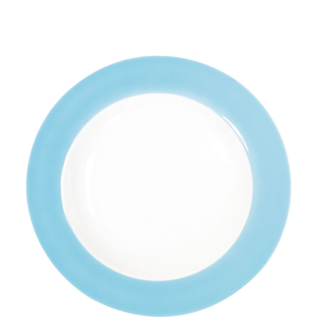 Kahla Suppenteller Pronto Colore 310 ml, 22.1x3.8 cm (ØxH); hellblau; rund; 6 Stück / Pack