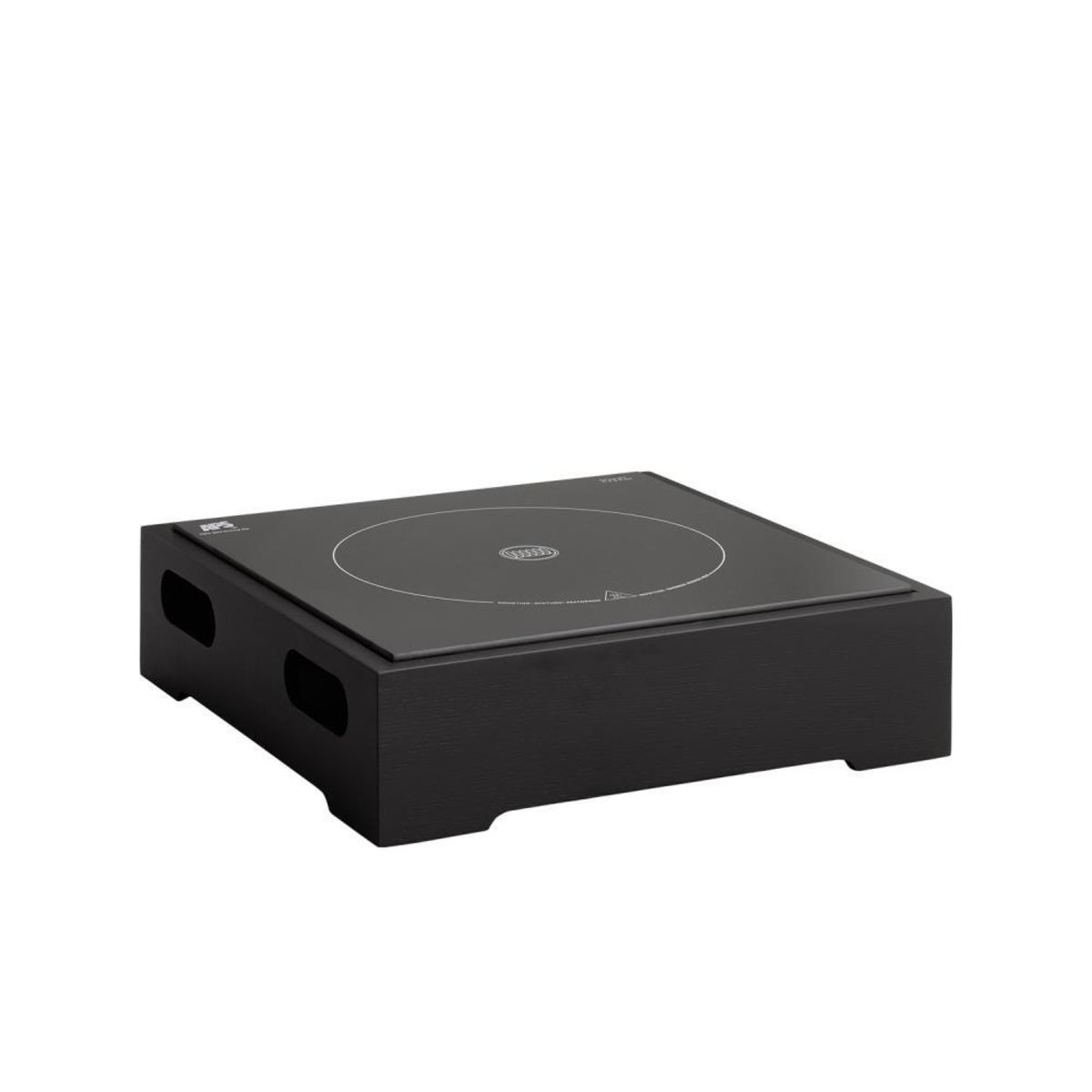 APS Induktionsstation, 2-tlg. Set 38,5 x 38,5 cm, H: 10 cm -VALO-; 38.5x38.5x10 cm (LxBxH); schwarz