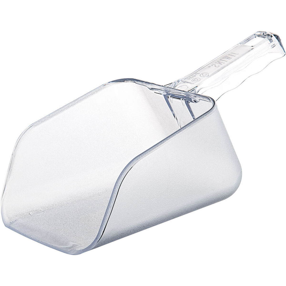 Stalgast Eis- / Mehrzweckschaufel aus Polycarbonat, 0,2 Liter 1 l, 30 cm (L); transparent