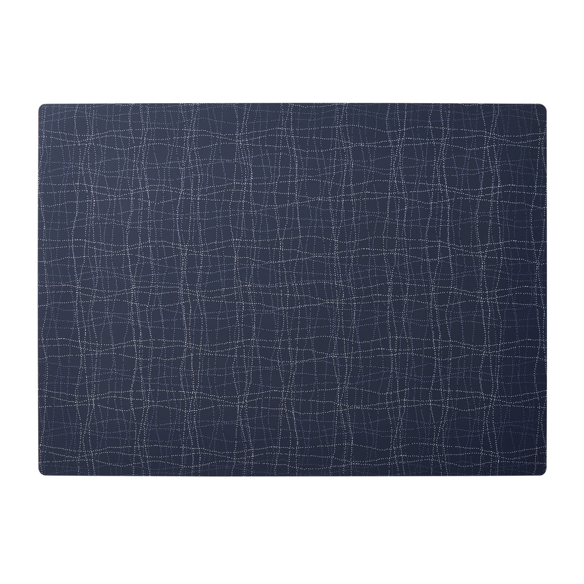APS Tischset - Silikon, rutschhemmende Unterseite 33x45 cm (BxL); dunkelblau