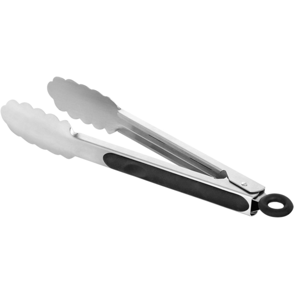 Stalgast Universalzange, rutschfester Griff 23 cm (L); silber/schwarz