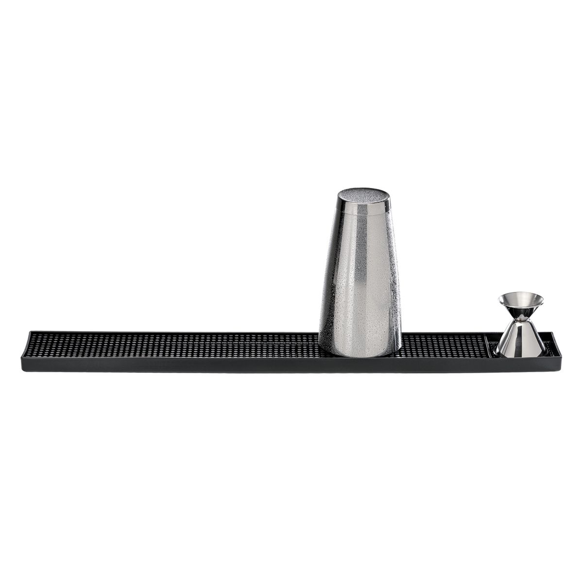 Buddy’s Bar Barmatte, Abtropfmatte, Kunststoff (MS) 59.5x8x1.7 cm (LxBxH); schwarz