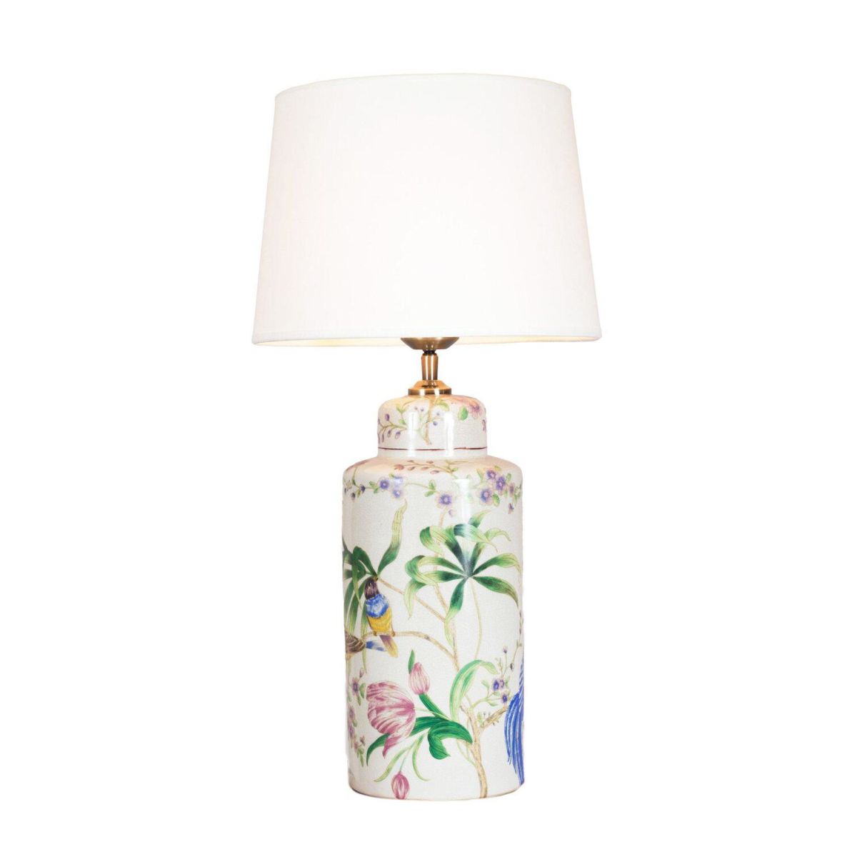 Lampada da tavolo Li Na PR Home; 60x30x60 cm (LxLxH); bianco crema