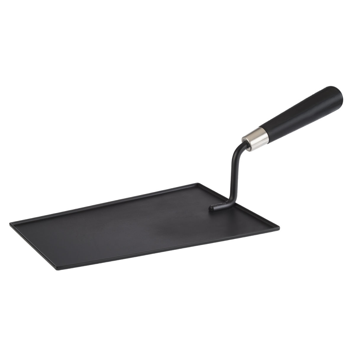 APS Servierkelle BOB, Edelstahl mit Holzgriff; 37x23.5x12.5 cm (LxBxH); schwarz; rechteckig