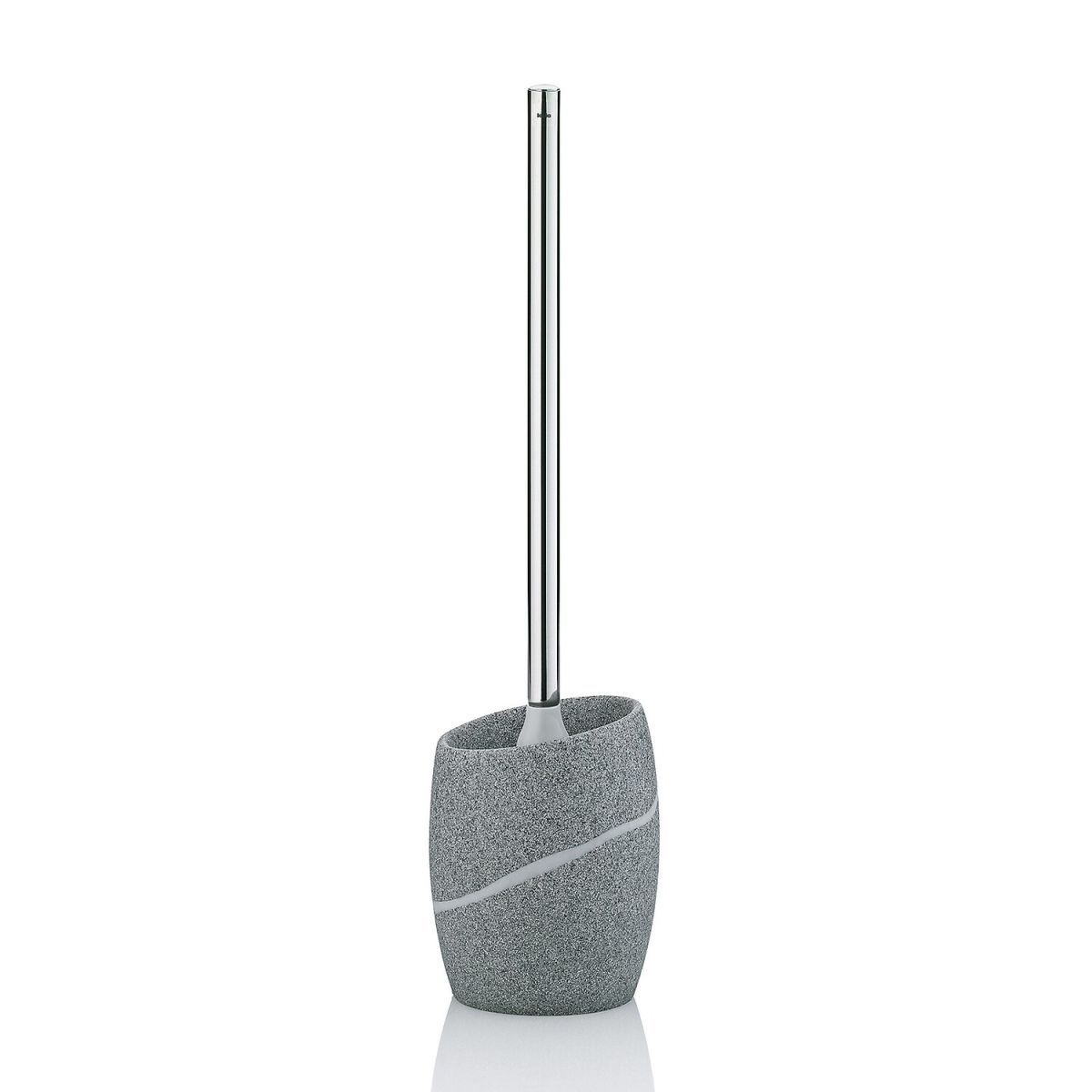 kela Wc-Garnitur Talus Polyresin 11x11x11x45 cm (LxBxØxH); grau